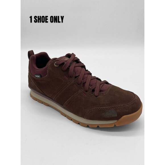 The North Face Mens Size 9 HydroSeal Suede Brown Hiking Sneaker Single Right Sho - Picture 1 of 8